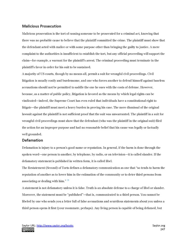 Business Law and the Legal Environment - Page 247
